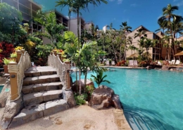 Ka'anapali Shores 221 Pool Stairs