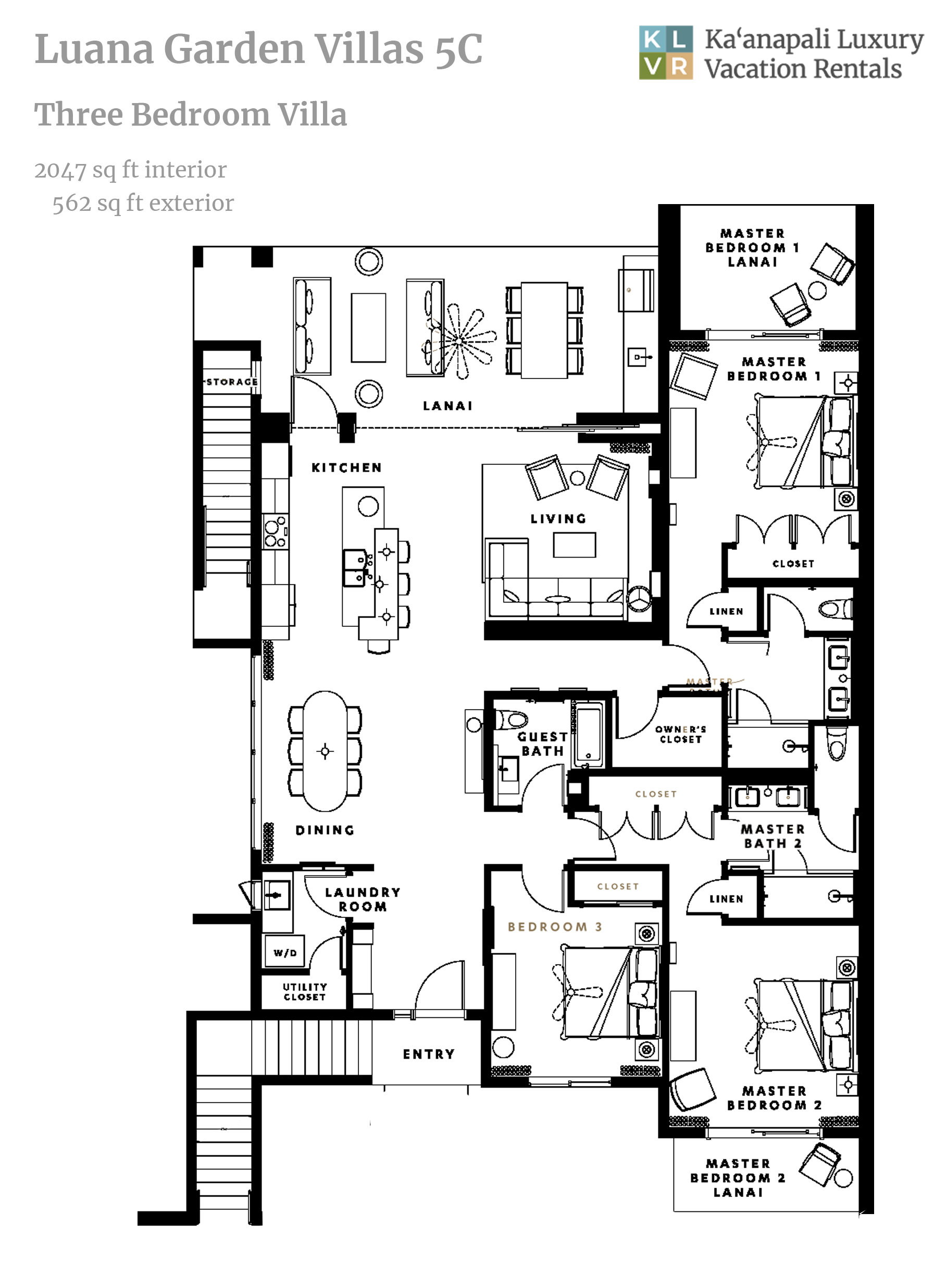 Luana Garden Villas 5C Floor Plan